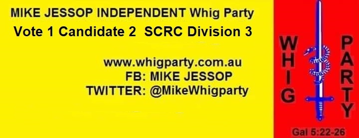 Vote 1 for MIKE JESSOP Candidate Number 2 INDEPENDENT DIVISION 3 SCRC on March 28th 2020
